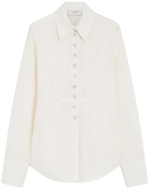 Sportmax Shirts Ivory Wit