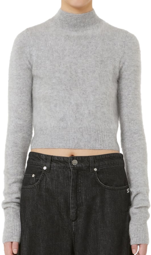 Sportmax Sweaters Grey Grijs