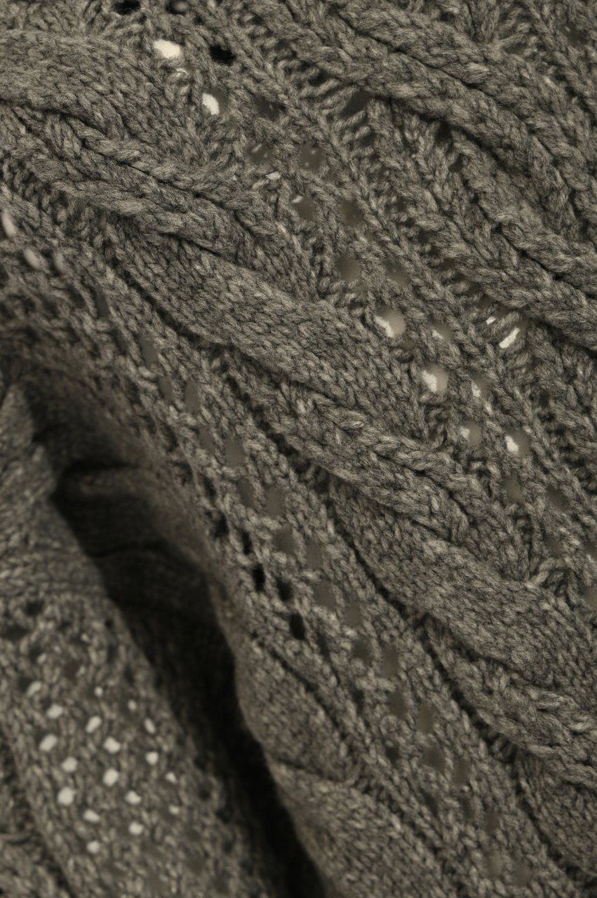 Sportmax Sweaters Grigio Medio Grijs