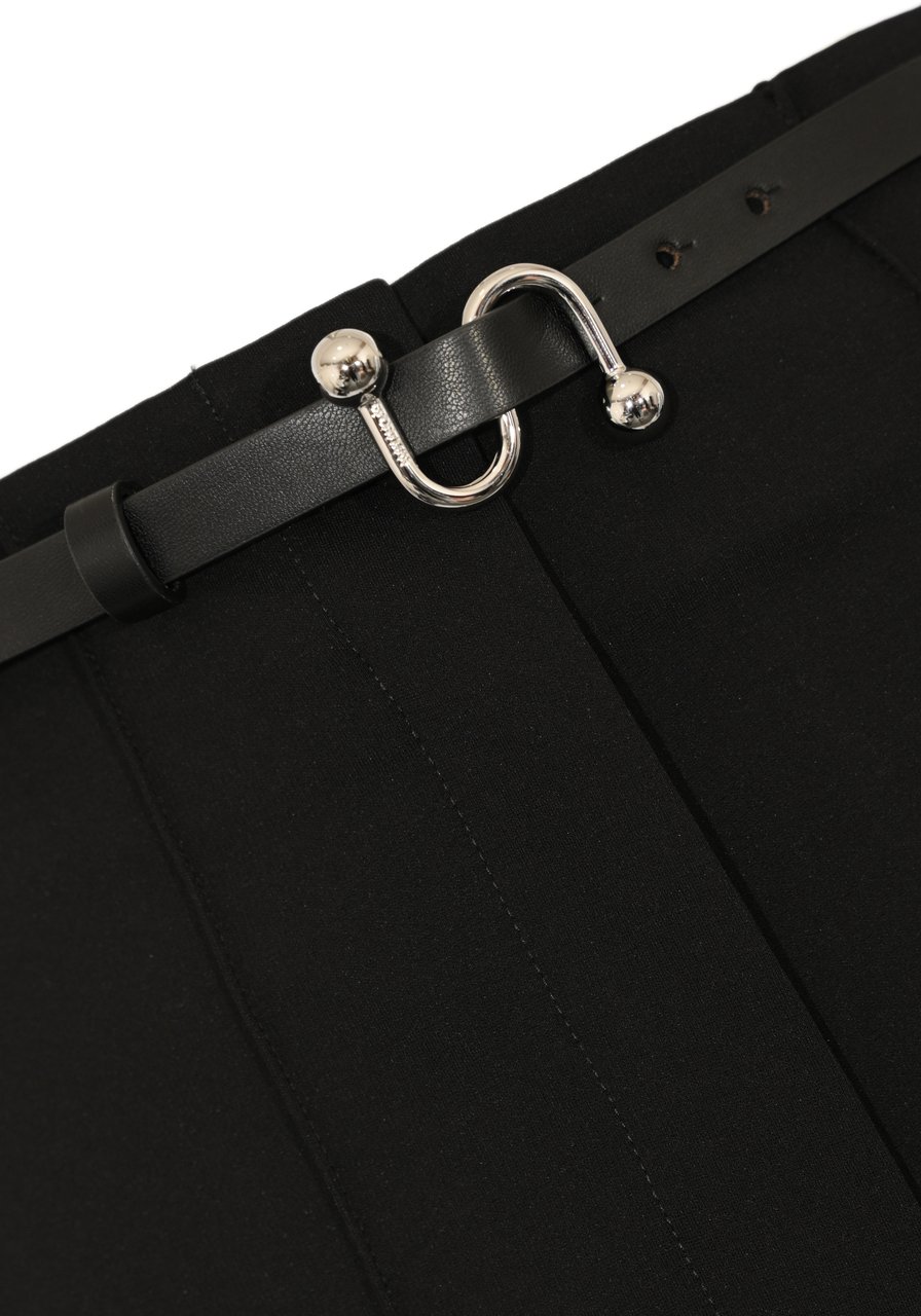 Sportmax Trousers Black Zwart