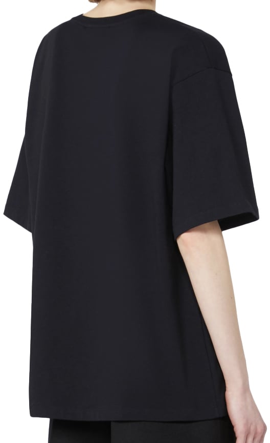 Sportmax T-Shirts And Polos Black Zwart