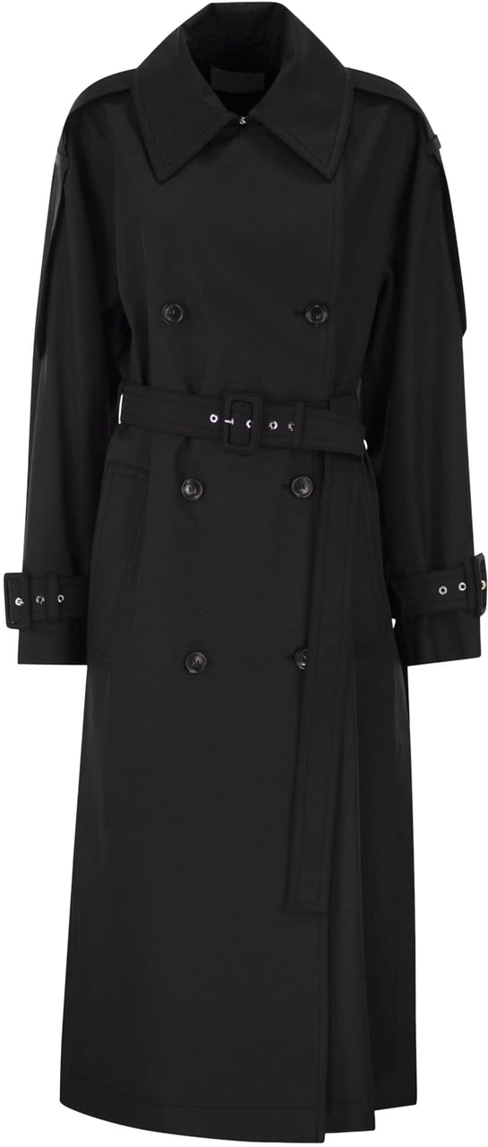 Sportmax Coats Black Zwart