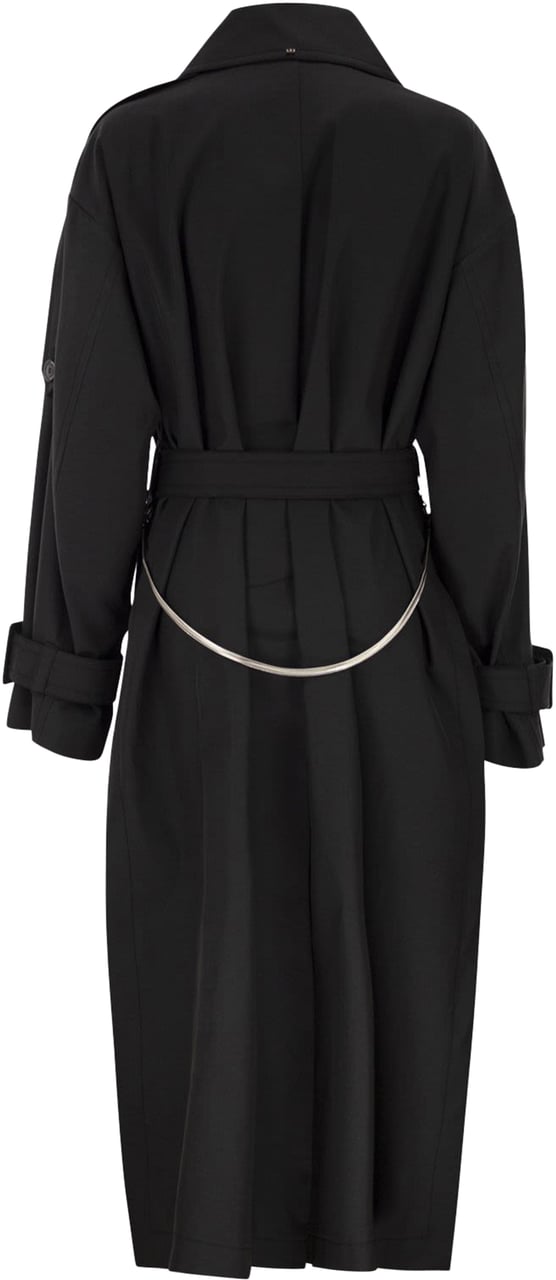 Sportmax Coats Black Zwart