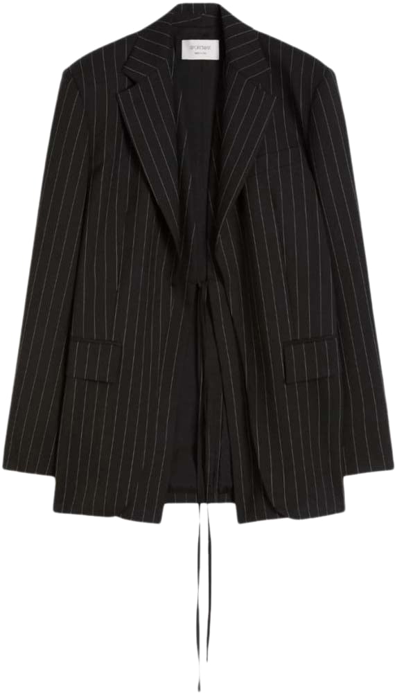 Sportmax Jackets Nero Zwart