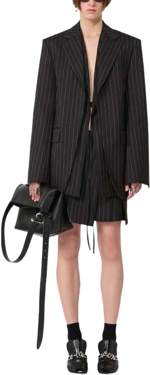 Sportmax Jackets Nero Zwart