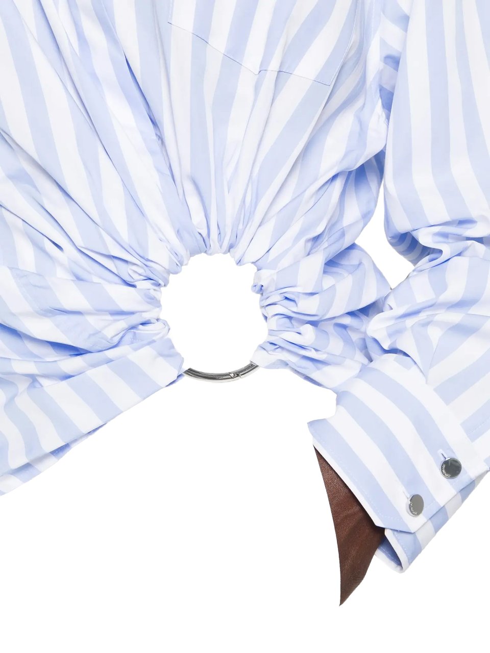 Sportmax Blouse Stripes Blauw
