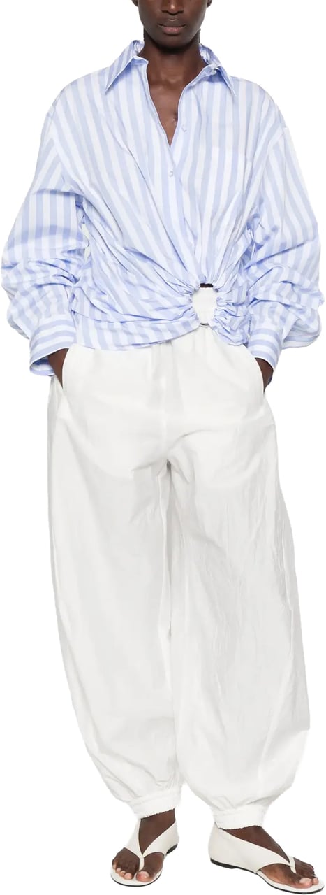 Sportmax Blouse Stripes Blauw