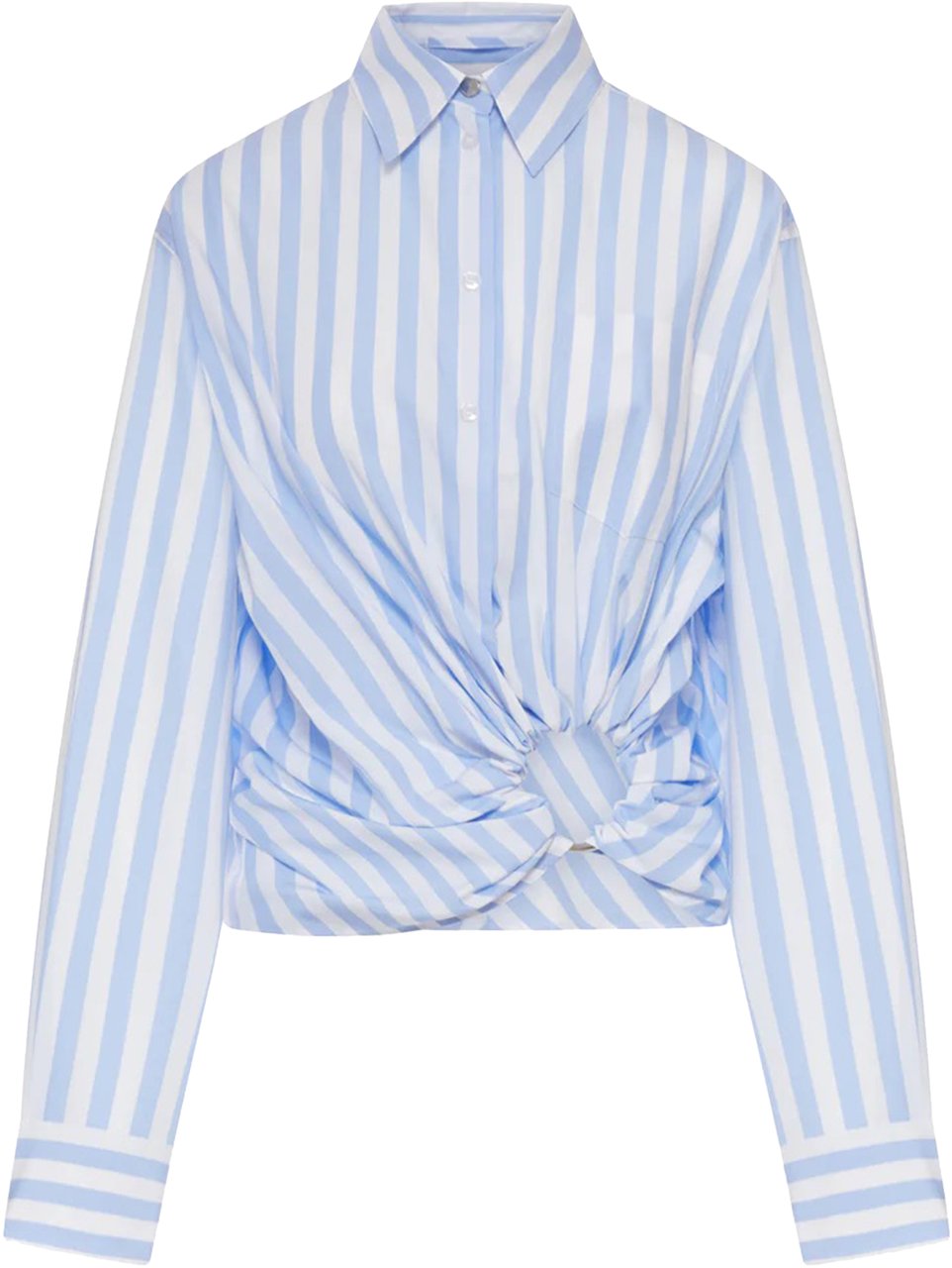 Sportmax Shirts Azzurro Lichtblauw