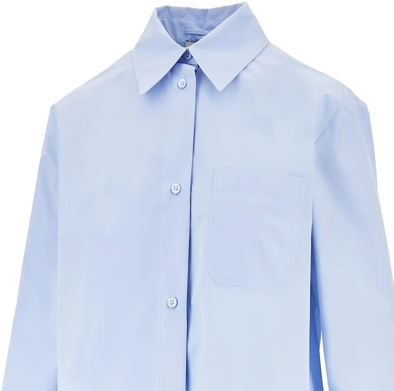 Sportmax Shirt Light Blue Blauw