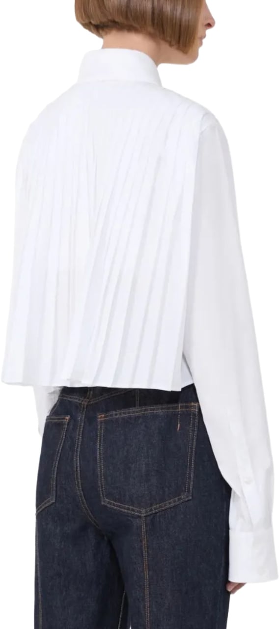 Sportmax Shirt Optical White Wit