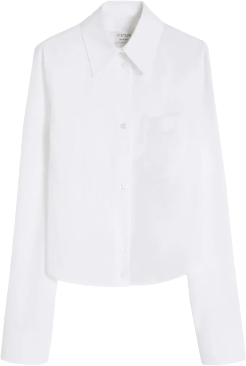 Sportmax Shirt Optical White Wit