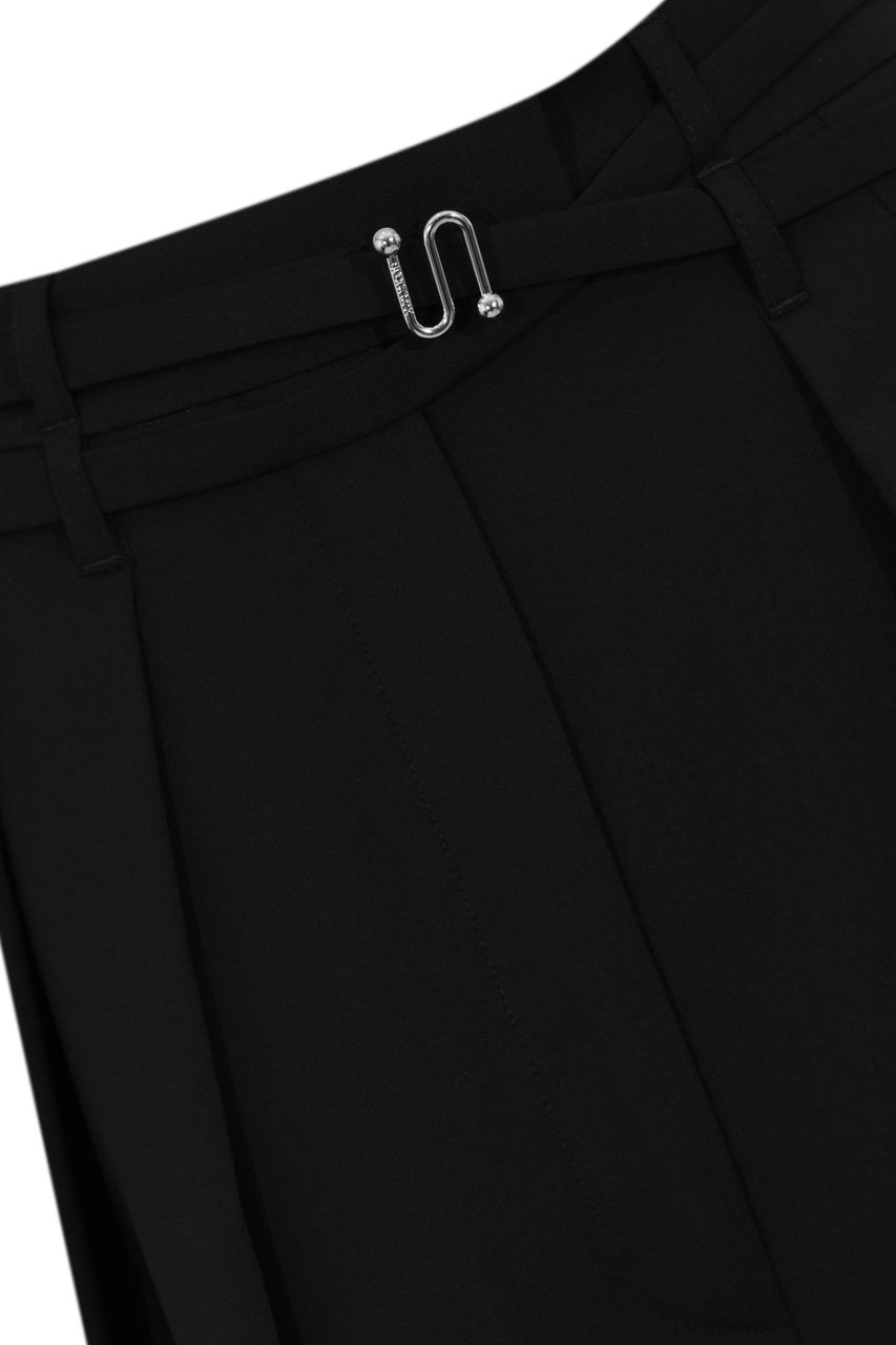 Sportmax Trousers Black Zwart