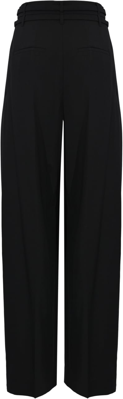 Sportmax Trousers Black Zwart