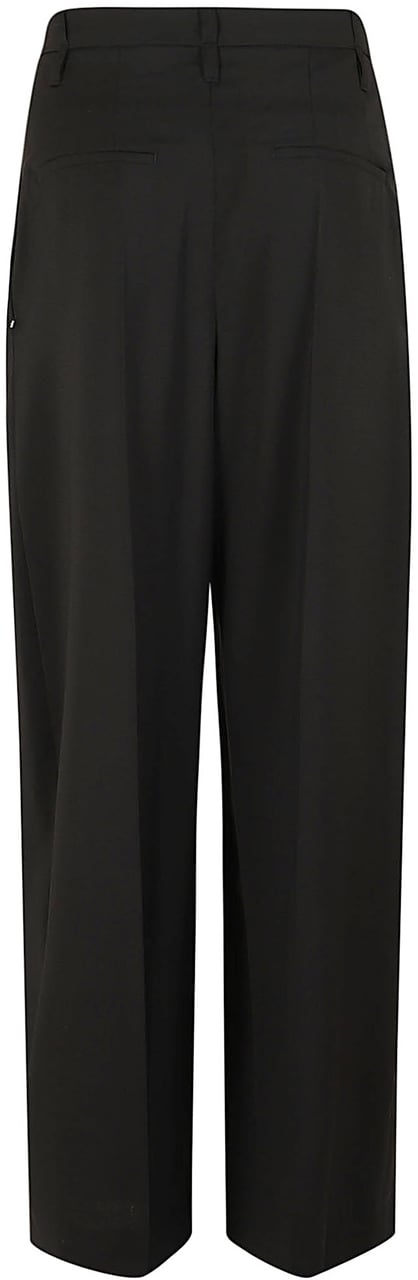 Sportmax SPORT MAXMARA Pantalone lungo pinces BAUTTA Zwart