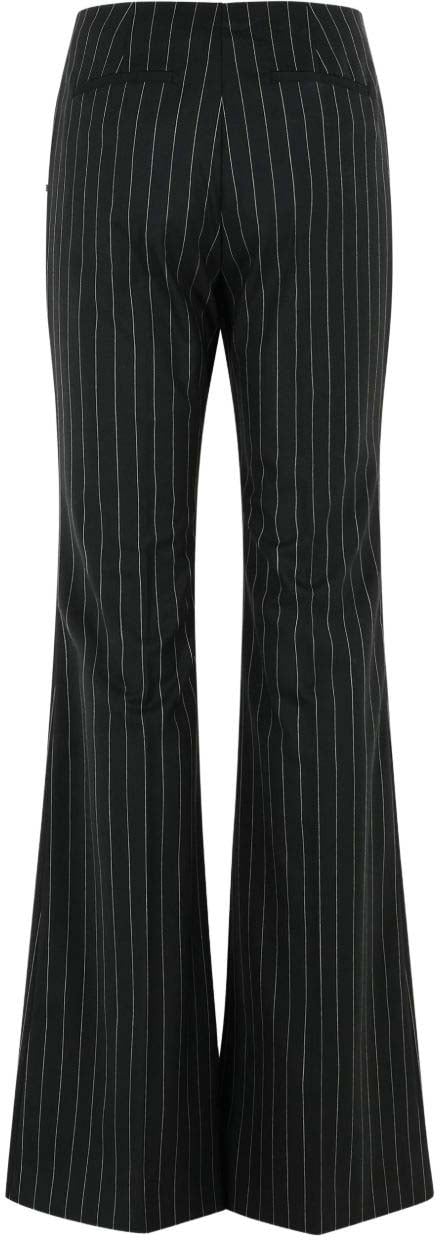 Sportmax Trousers Nero Zwart