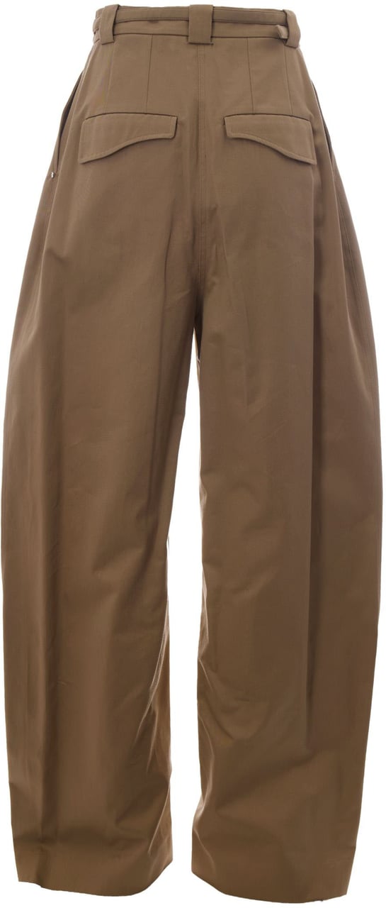 Sportmax Trousers Biscotto Beige
