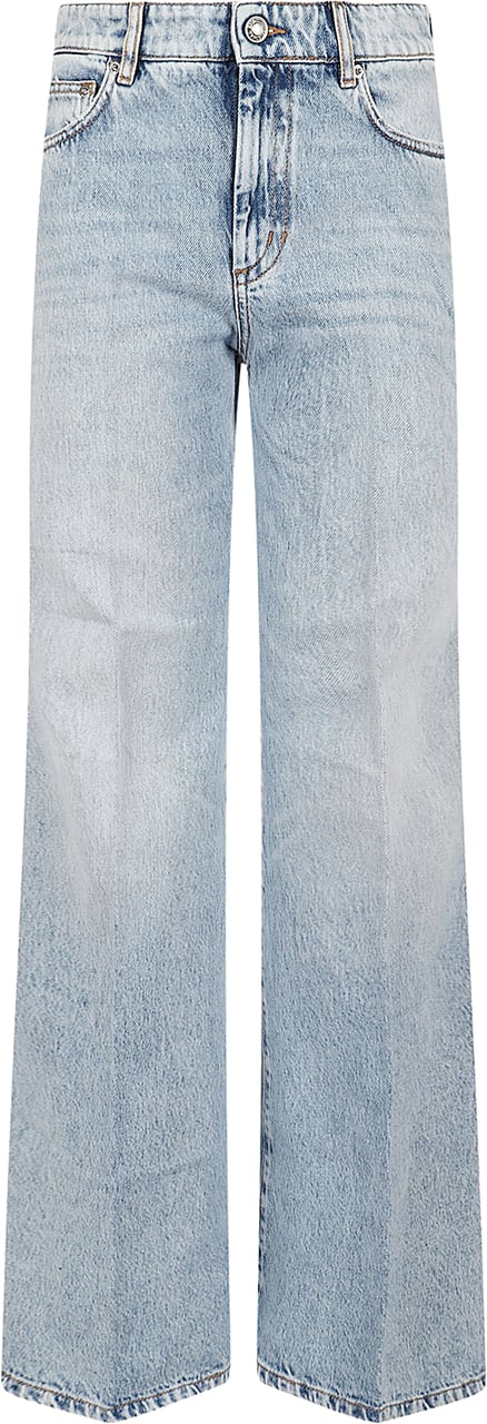 Sportmax SPORT MAXMARA Pantalone in denim ZERO Lichtblauw