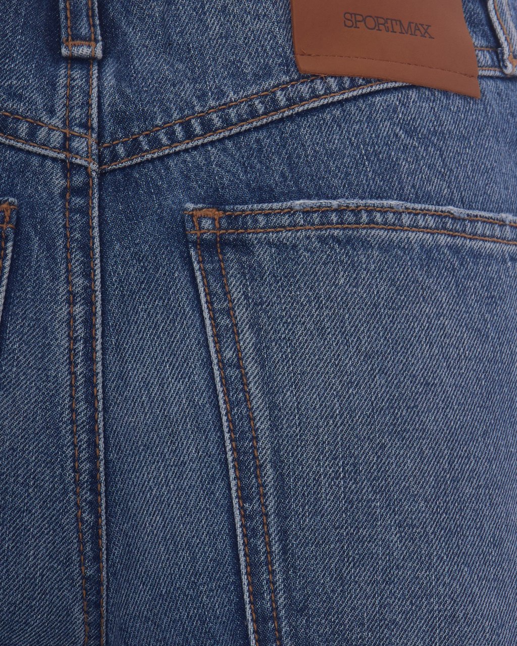 Sportmax Jeans Blu Notte Navy