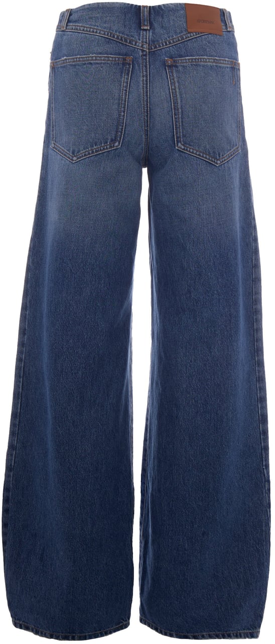 Sportmax Jeans Blu Notte Navy