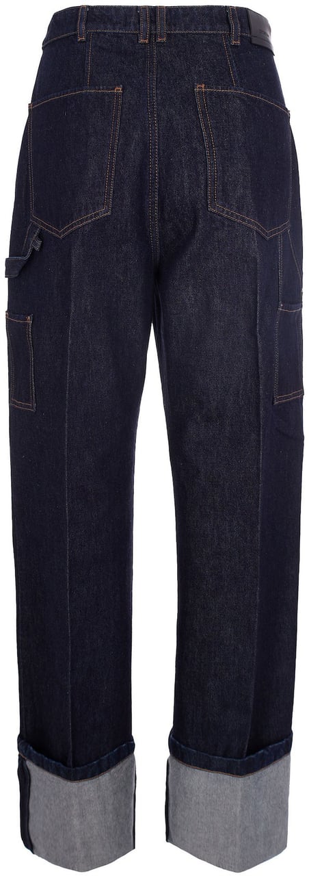 Sportmax Jeans Blu Notte Navy