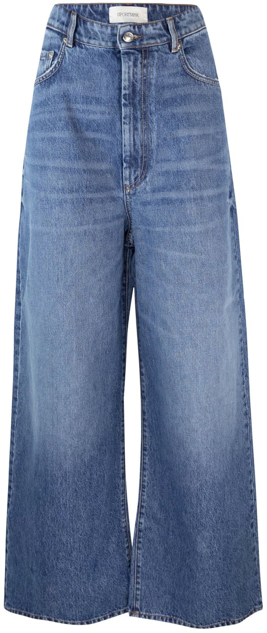 Sportmax Jeans Blue Blauw