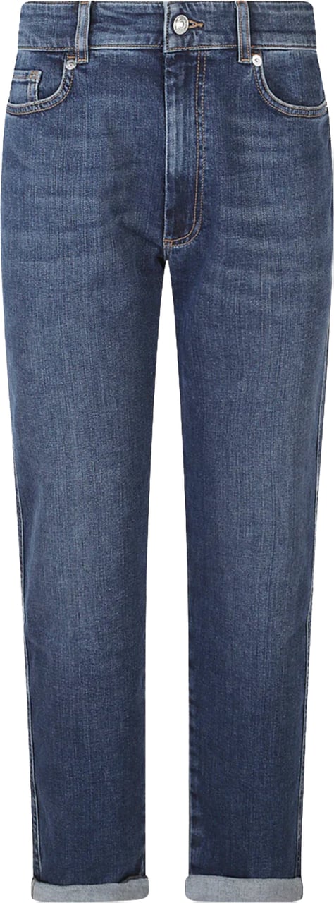 Sportmax Trousers Denim Blauw