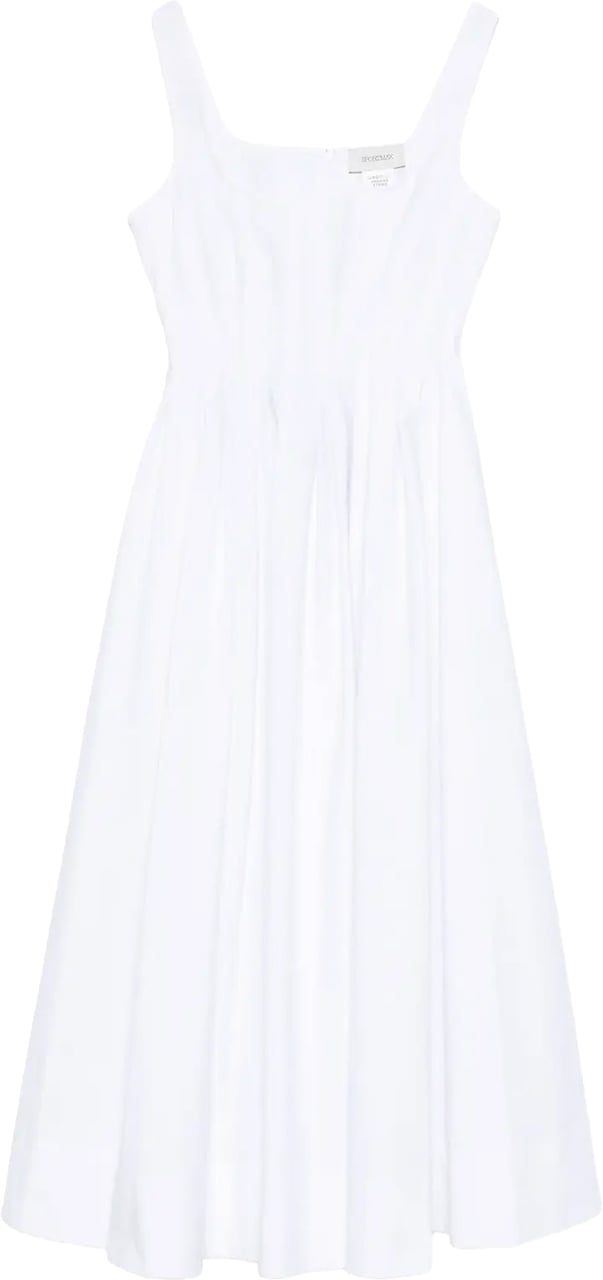 Sportmax Long Dress White Wit