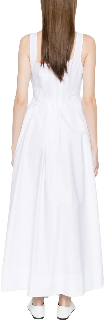 Sportmax Long Dress White Wit