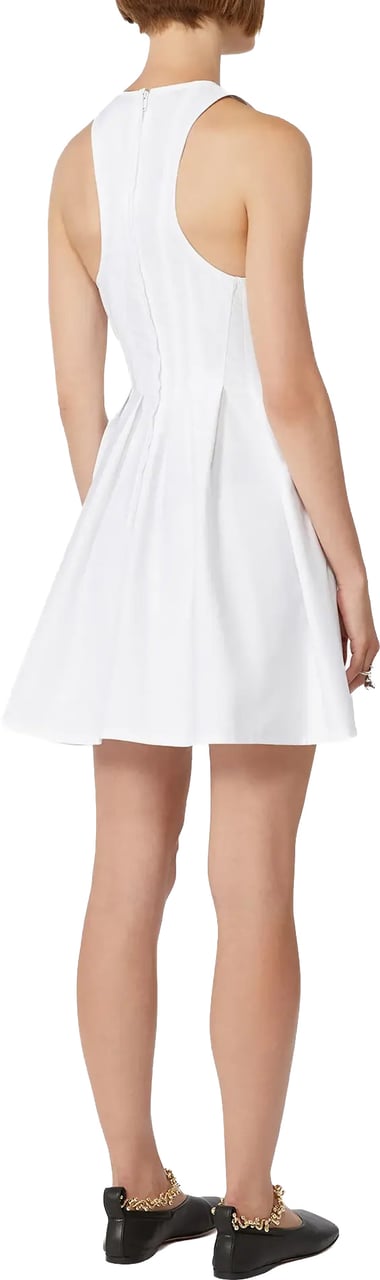 Sportmax Short Dress White Wit