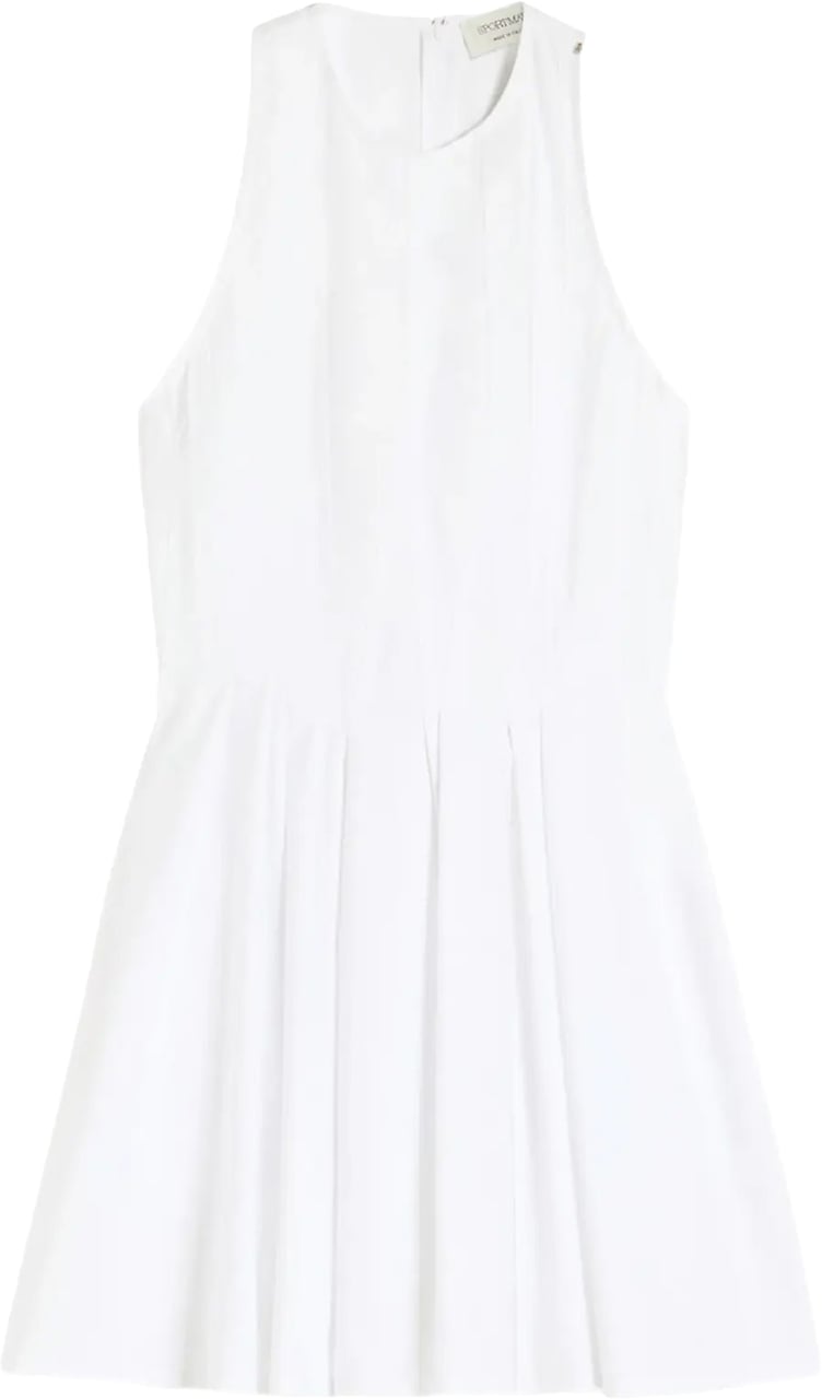 Sportmax Short Dress White Wit