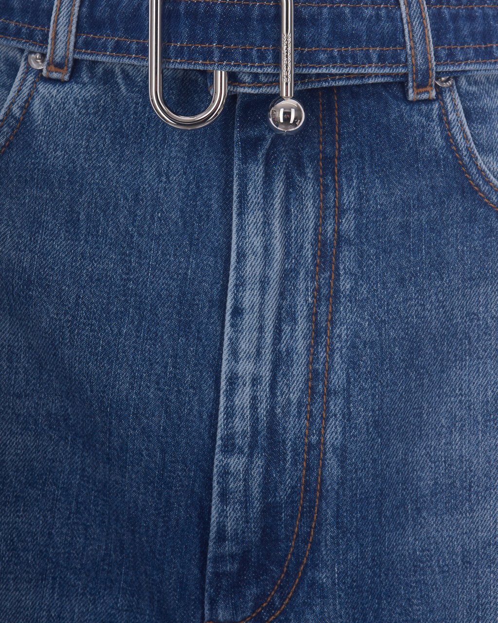 Sportmax Jeans Blu Notte Medio Vintage Blauw