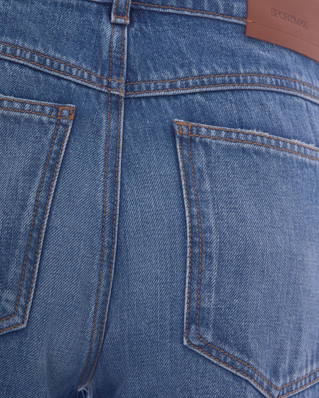 Sportmax Jeans Blu Notte Medio Vintage Navy