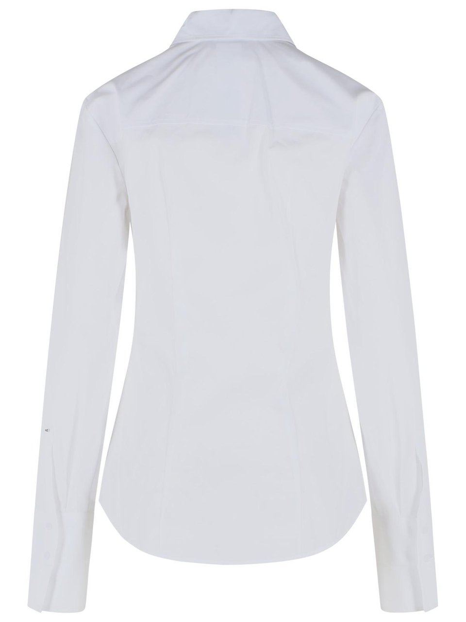 Sportmax 'Accordo' White Cotton Shirt Wit