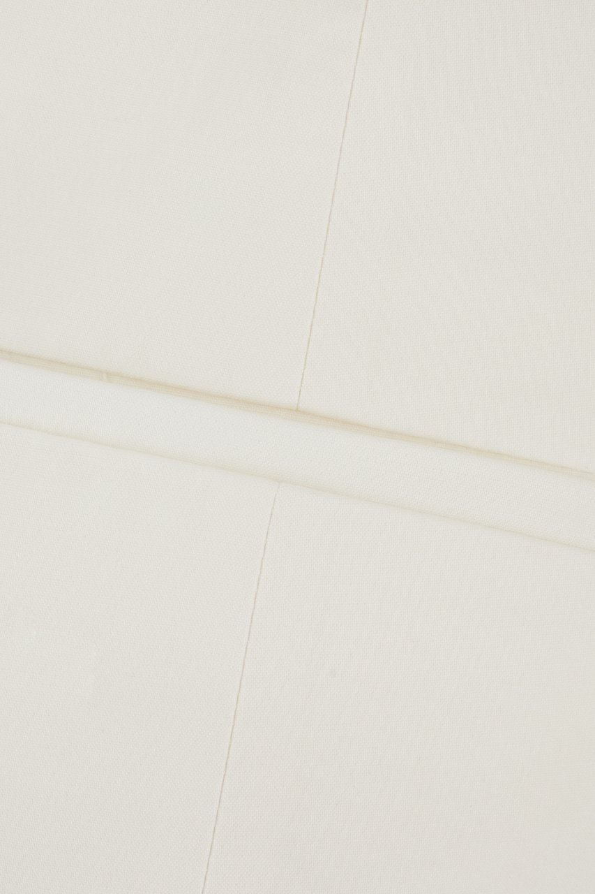 Sportmax Sportmax White cotton pants Wit