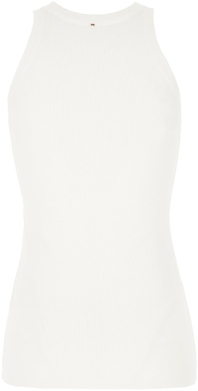 Sportmax Sportmax White viscose blend top Wit