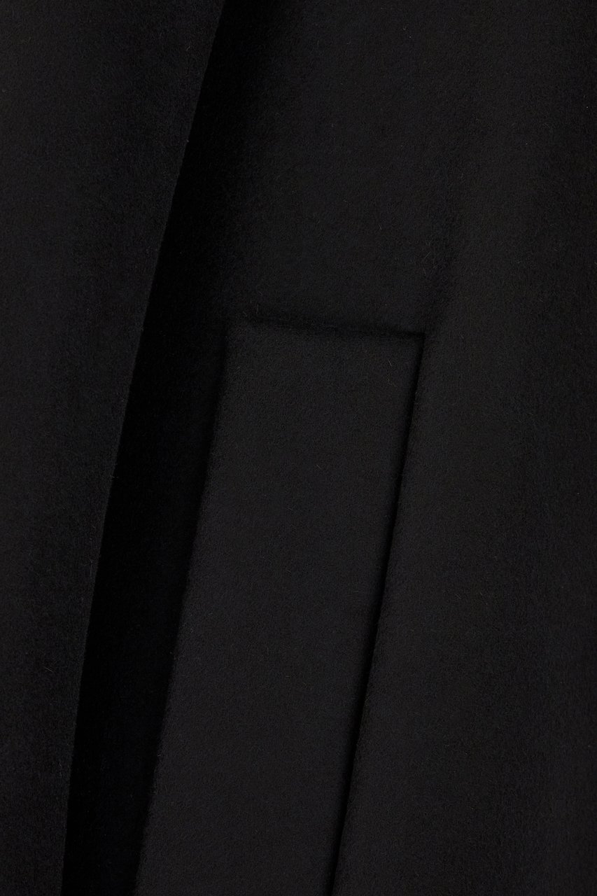 Sportmax Sportmax Black wool coat Zwart