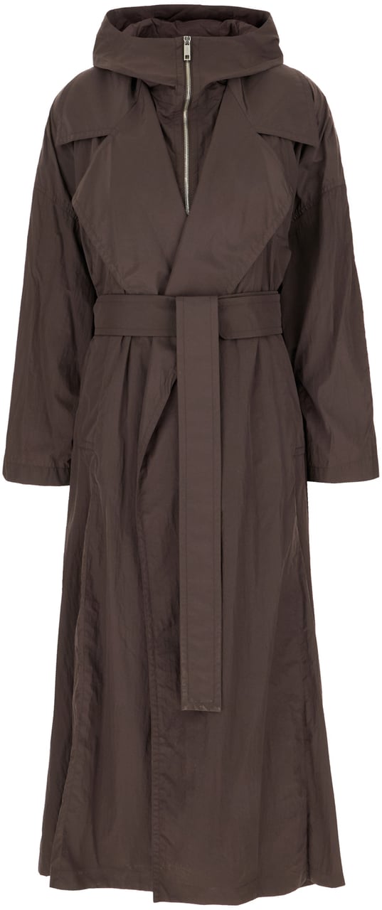 Sportmax Sportmax Plum nylon coat Paars