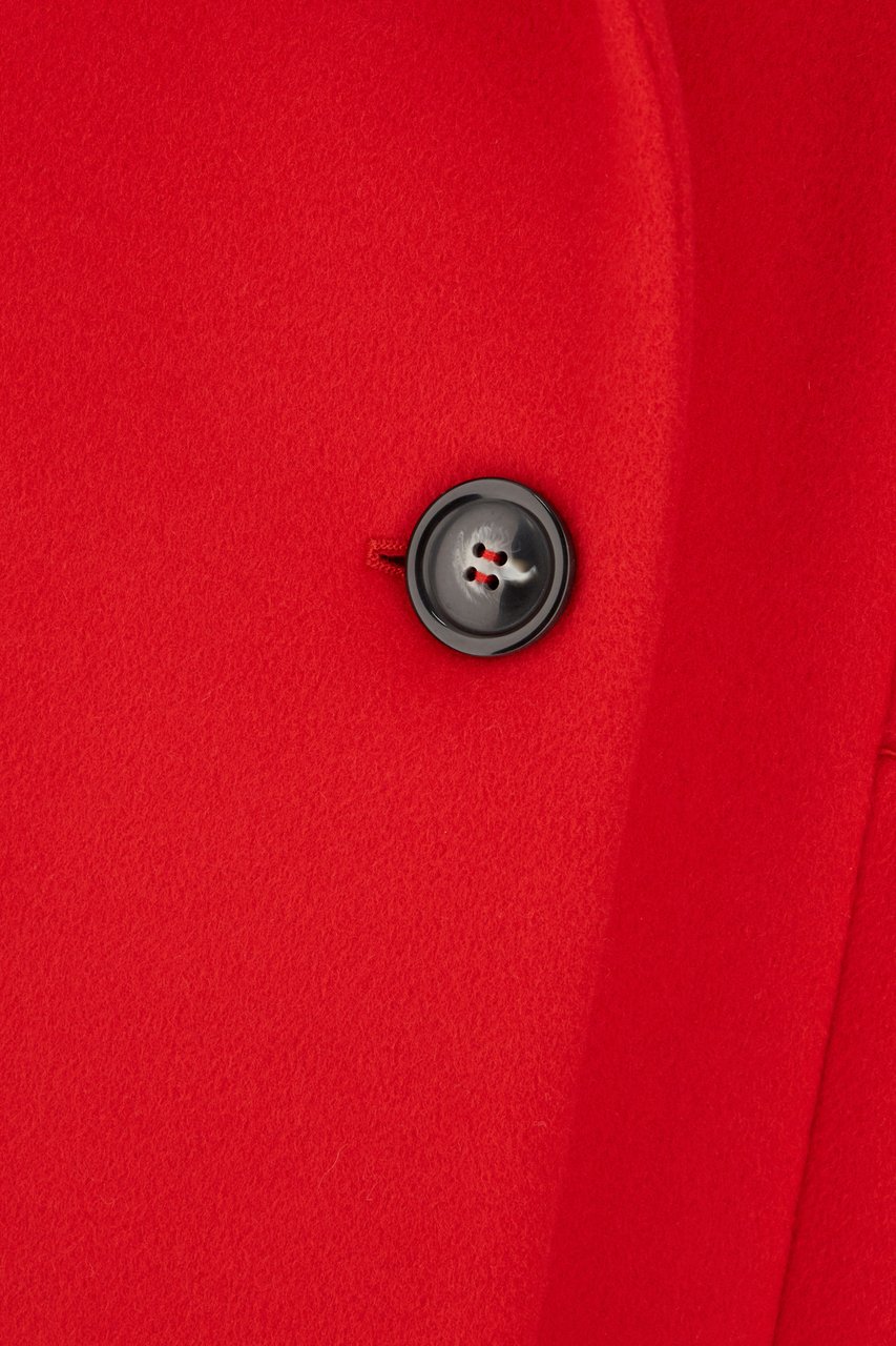 Sportmax Sportmax Red wool coat Rood