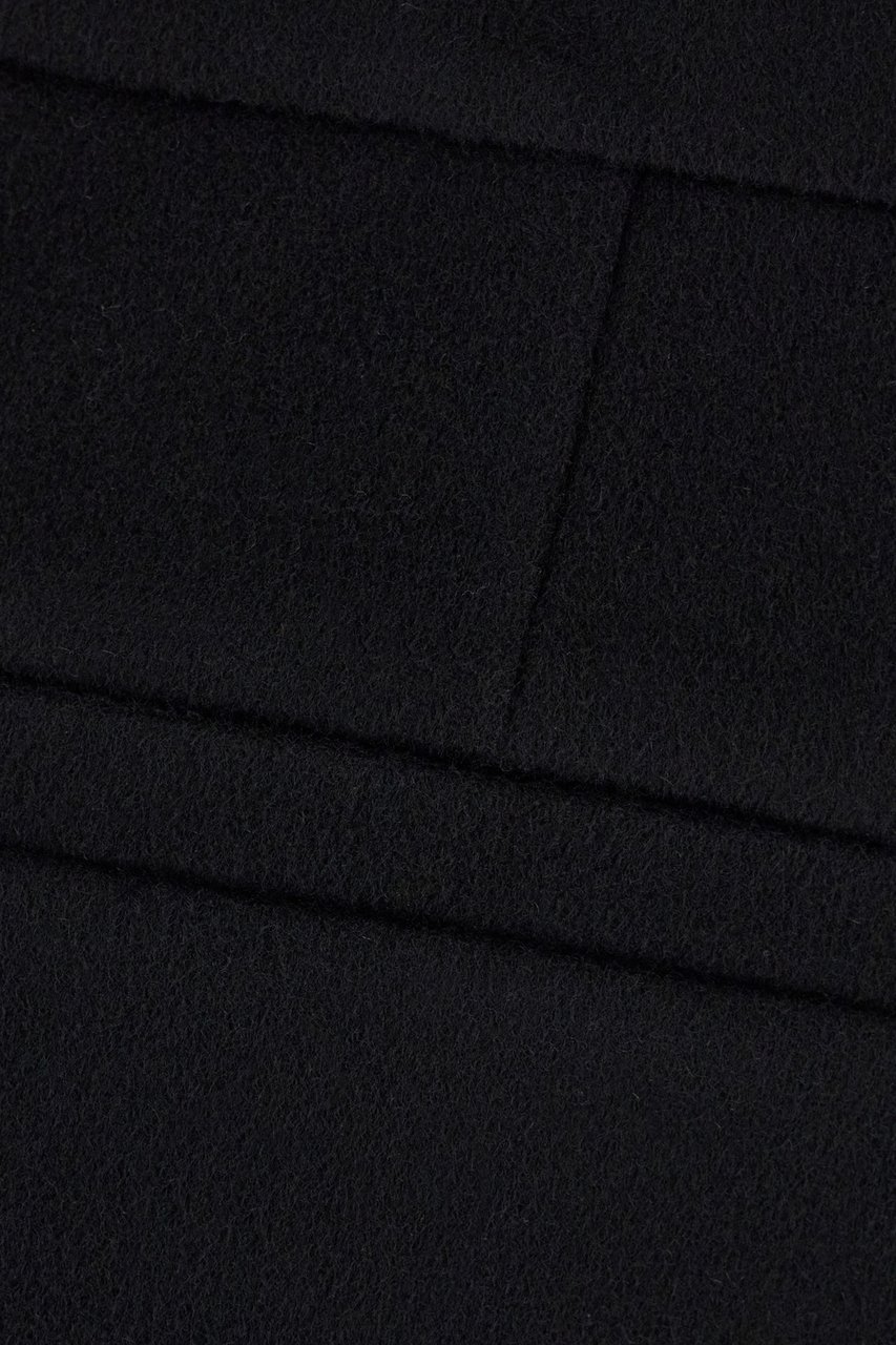 Sportmax Black wool shorts Zwart