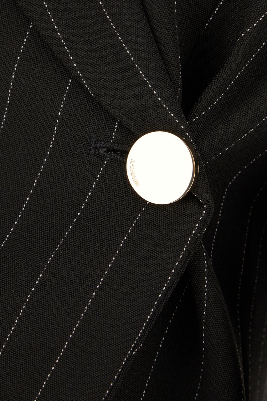 Sportmax Embroidered viscose blend blazer Divers