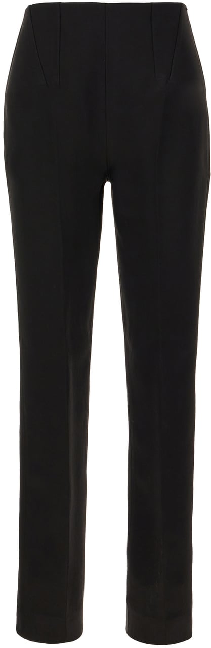 Sportmax Sportmax Black acetate pants Zwart