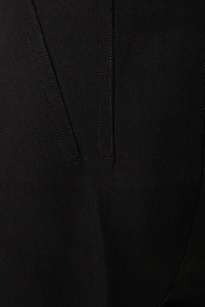 Sportmax Sportmax Black acetate pants Zwart