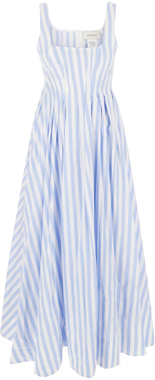 Sportmax Sportmax Printed poplin dress Divers