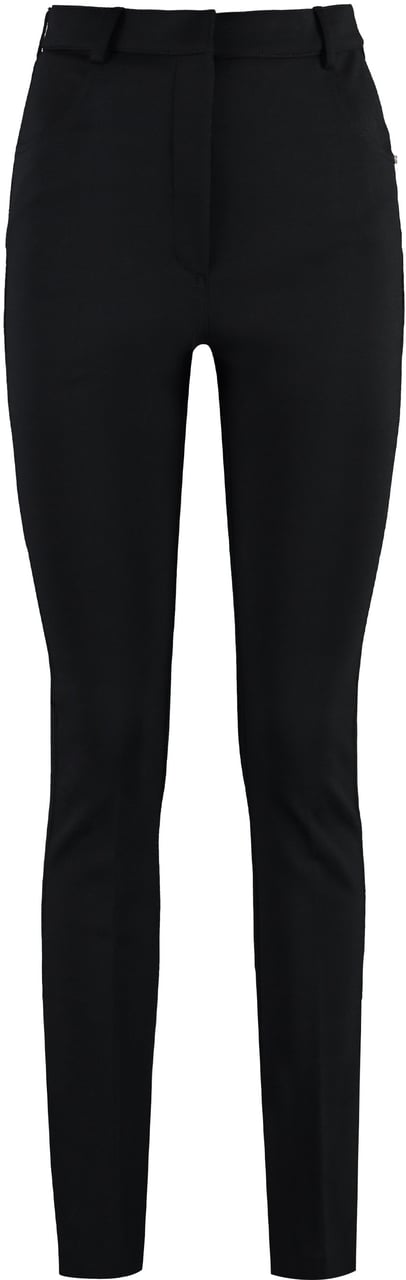 Sportmax Teti Virgin wool trousers Zwart