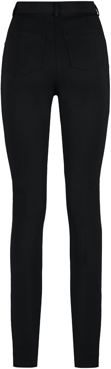 Sportmax Teti Virgin wool trousers Zwart