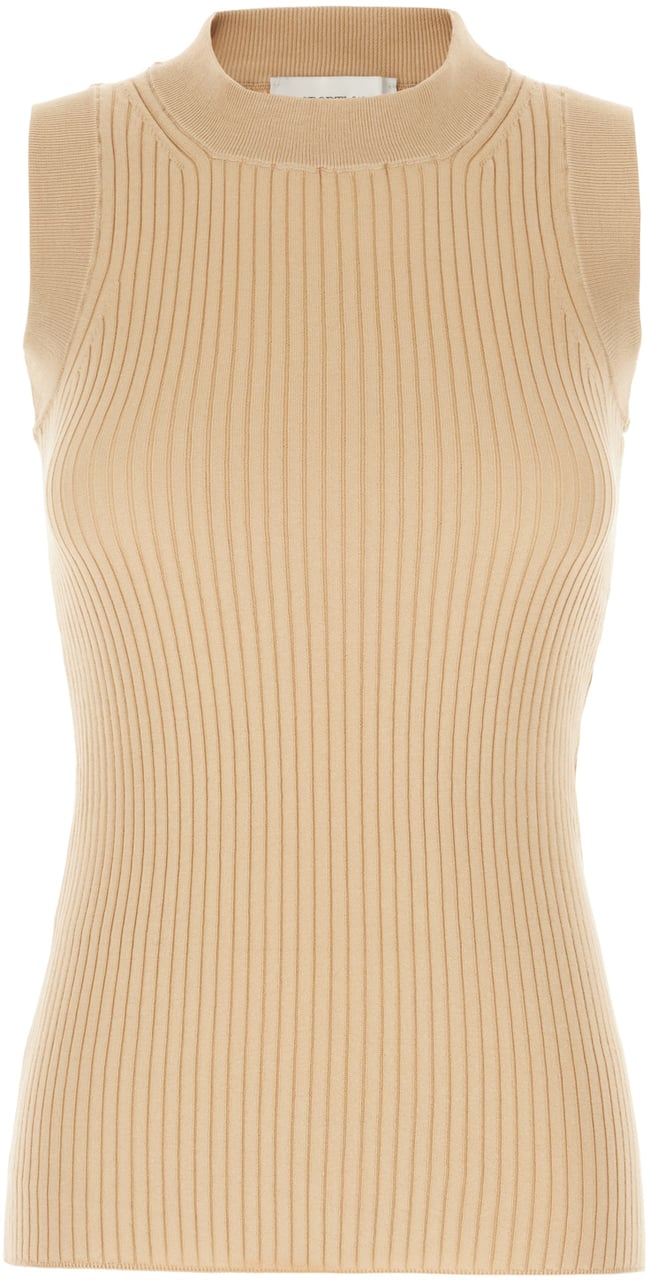 Sportmax Sportmax Biscuit cotton top Bruin