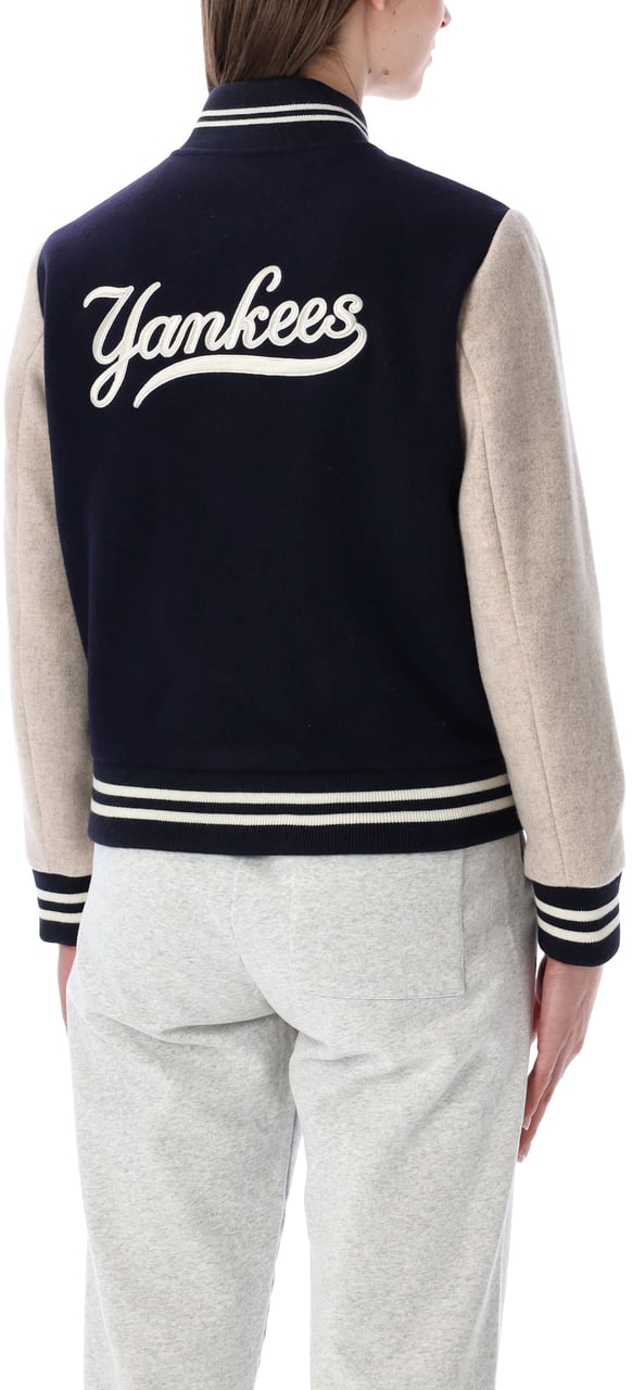 Sporty & Rich Yankees Varisty Jacket Blu Navy