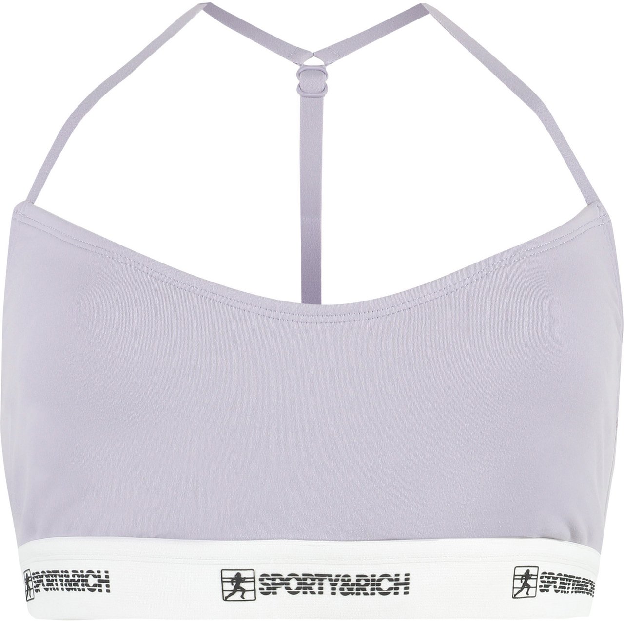 Sporty & Rich Logo sporty tank-top Paars