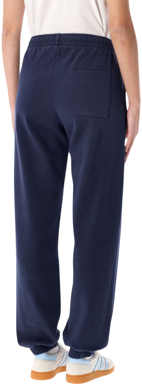 Sporty & Rich Sporty & Rich S&R Ivy sweatpants in navy blue Blauw