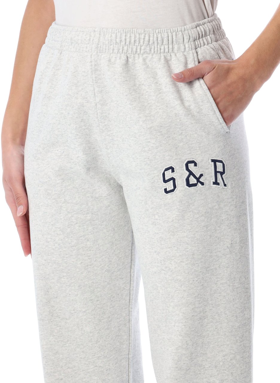 Sporty & Rich S&R Jogging Heather Gray Grijs